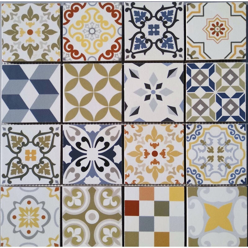 Decora Mosaicos - Boite de carrelage mosaïque arles Couleur29x29 cm