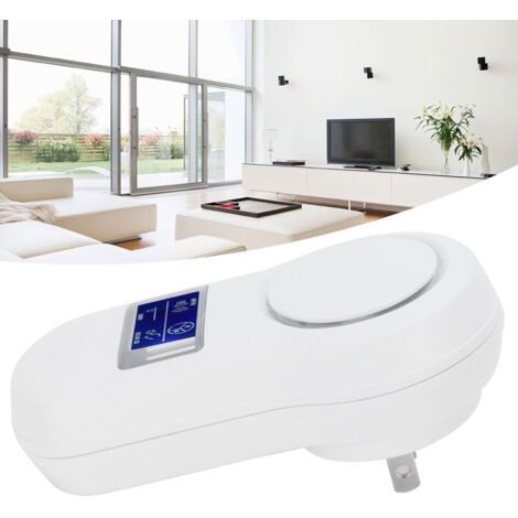 Disuasivo eléctrico multifuncional - BG305 - Ondas ultrasónicas y electromagnéticas - ABS blanco - Área de cobertura 150 m²