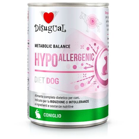 Disugual Cane Dieta Hypoallergenic 400gr Coniglio