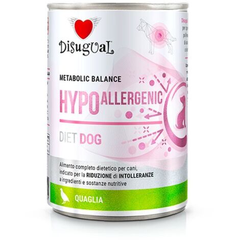 Disugual Cane Dieta Hypoallergenic 400gr Quaglia