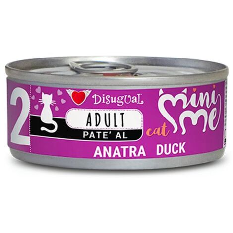 Disugual Gatto Adult MINI-ME Lattina 85gr 2 ANATRA