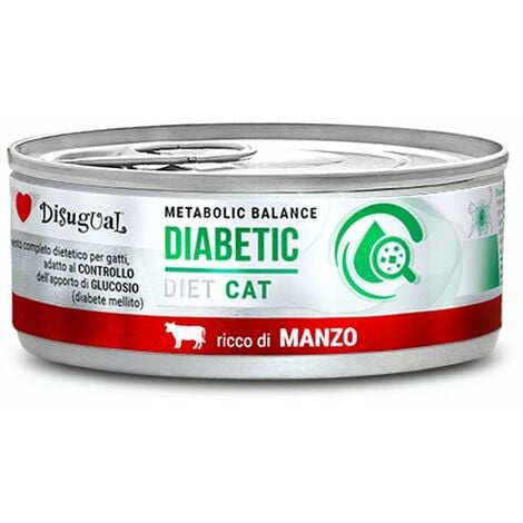 Disugual Gatto Dieta Diabetic 85gr Manzo