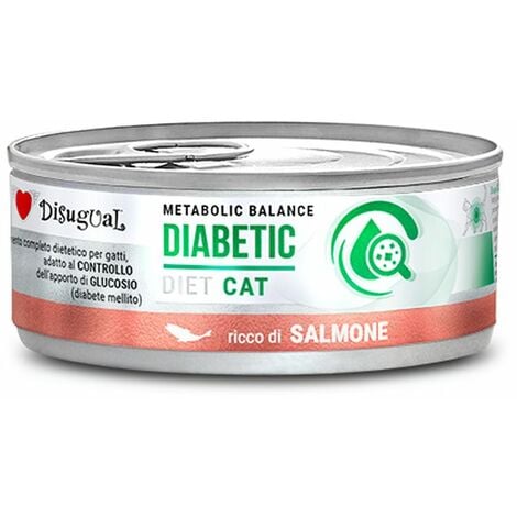Disugual Gatto Dieta Diabetic 85gr Salmone