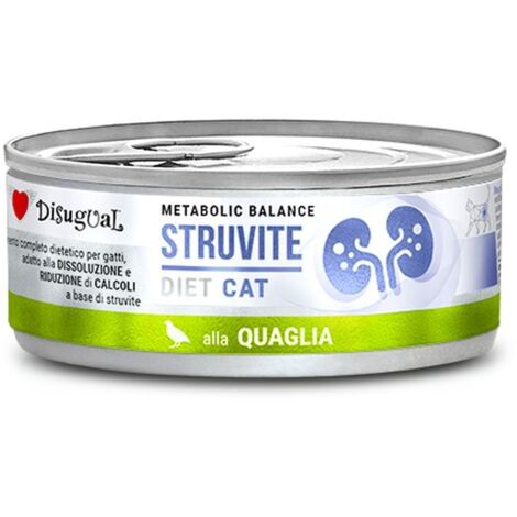Disugual Gatto Dieta Metabolic Balance 85gr Quaglia