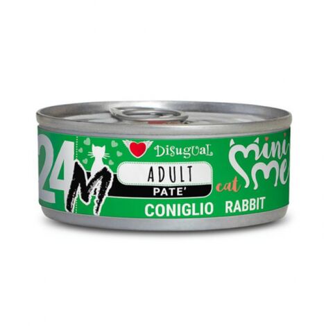 Disugual Gatto Mini-Me Linea M Lattina 85gr 24 ADULT CONIGLIO