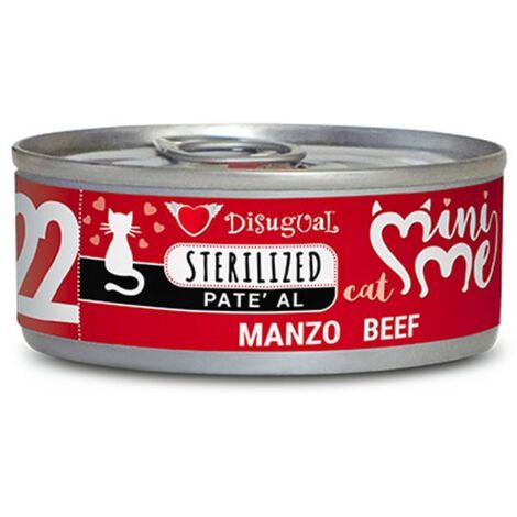 Disugual Gatto MINI-ME Sterilized 85gr 22 Manzo
