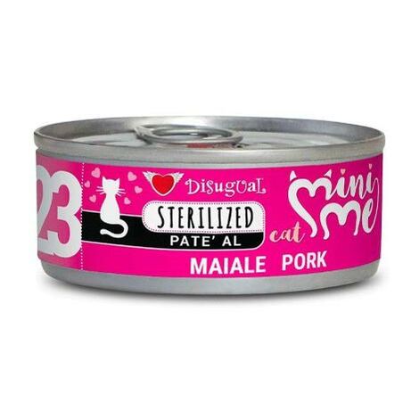 Disugual Gatto MINI-ME Sterilized 85gr 23 Maiale