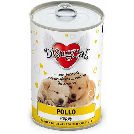 DISUGUAL Umido cane puppy pollo 400gr
