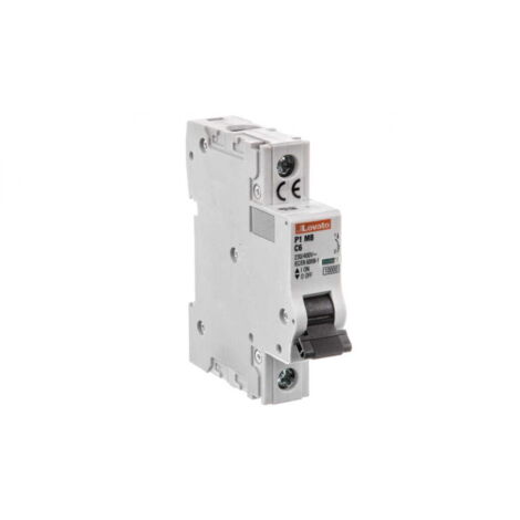 Disyuntor 1P 6A 10kA C P1MB1PC06