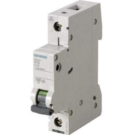 Disyuntor 1P B 16A 6kA 230V SENTRON 5SL61166