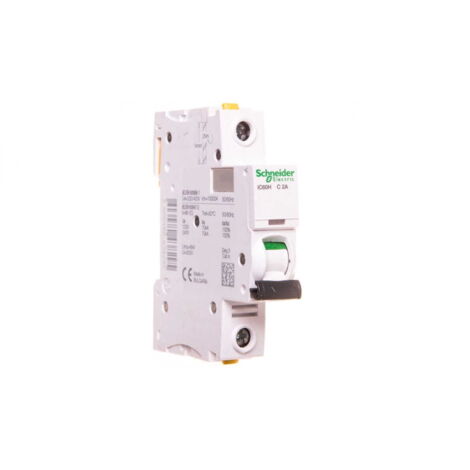 Disyuntor 1P C 2A 10kA CA iC60HC2 A9F07102