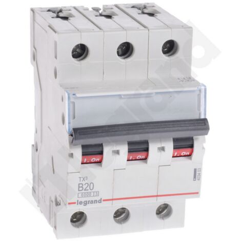 Disyuntor 3P B 20A 6kA CA S303 TX3 403403