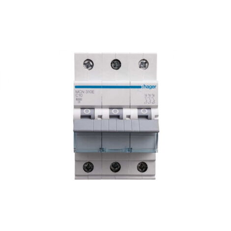 Disyuntor 3P C 10A 6kA CA MCN310E
