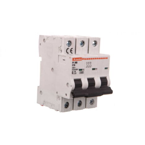 Disyuntor 3P C 16A 10kA P1MB3PC16