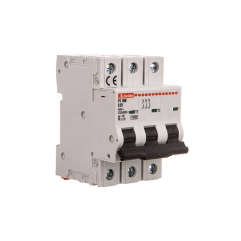 Disyuntor 3P C 25A 10kA P1MB3PC25