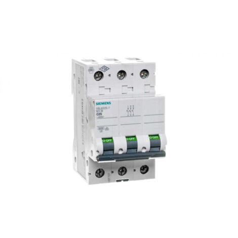Disyuntor 3P C 25A 6kA CA 5SL63257