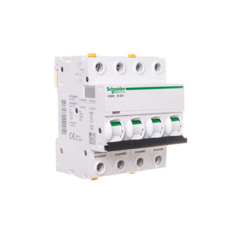 Disyuntor 4P B 32A 6kA CA iC60NB324 A9F03432