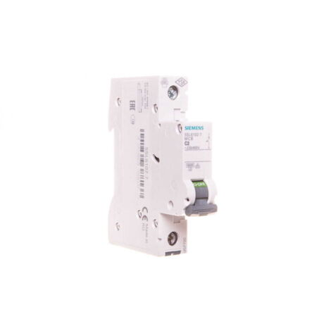 Disyuntor CA SENTRON 5SL6 1P C 2A 6kA 5SL61027