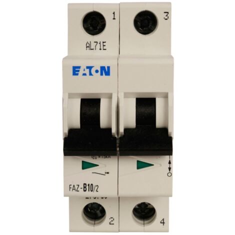Disyuntor CC de 2 polos FAZ-C2/2-DC