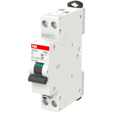 Disyuntor compacto ABB S200C 32A 2P 6KA C 1 Mod. 2CDS252280R0324