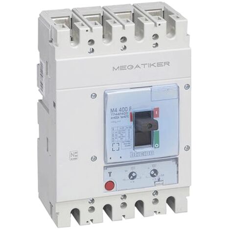Disyuntor de caja moldeada Bticino MEGATIKER 4X400A 36KA T744F400
