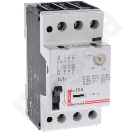 Disyuntor de motor M250 1NO/1NC (6,3A - 10A)
