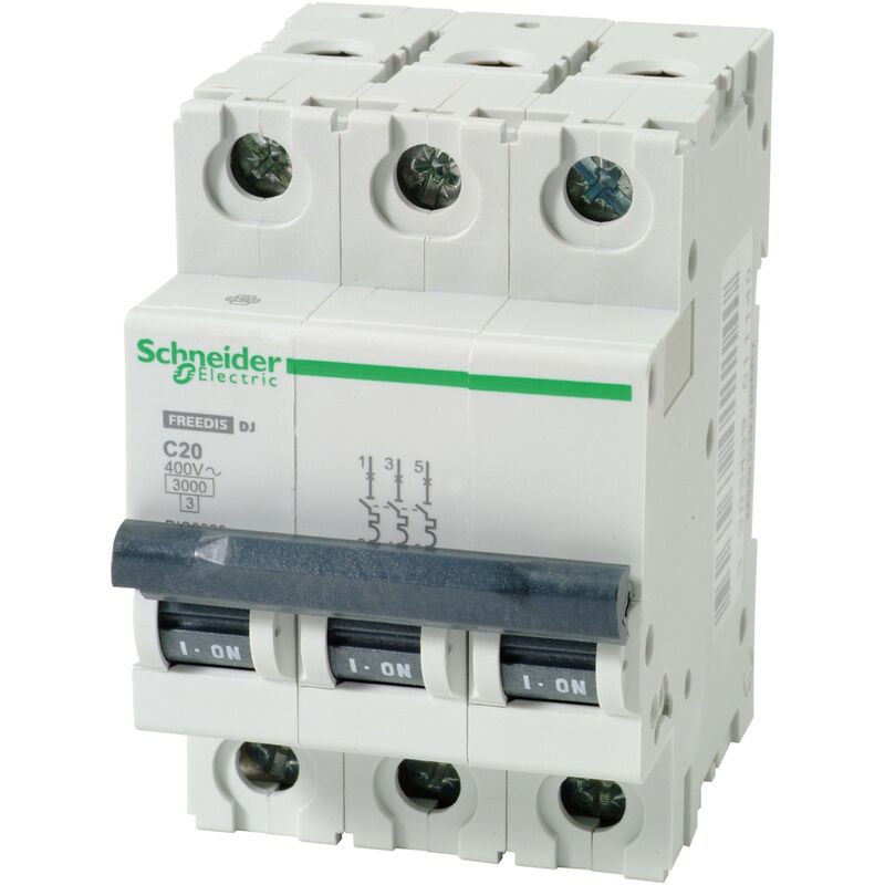 

disyuntor de Schneider - 3 polos 20 A