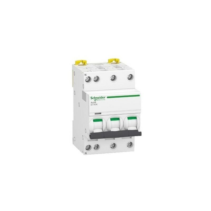 

disyuntor de A9P71725 curva 3P + N 25A C Acti9 IDT40K - Schneider