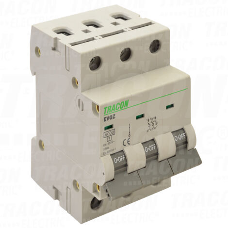Disyuntor de sobrecorriente B 25A 3P TRACON