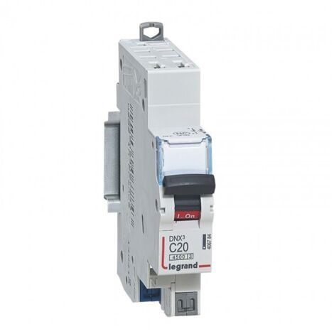 Disyuntor fase + n 20A auto LEGRAND
