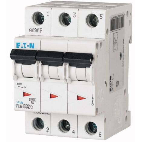 Disyuntor PL6-C32/3 de 6 kA