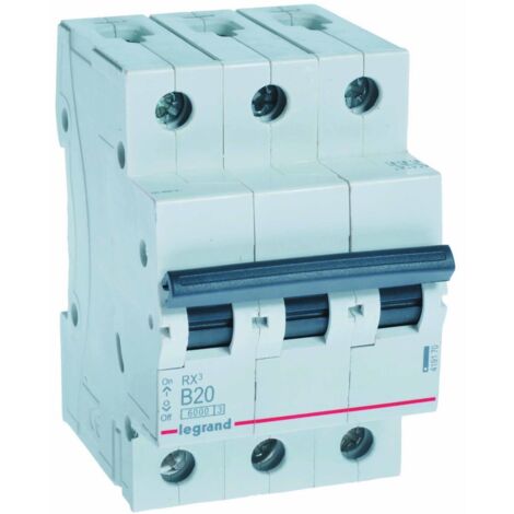 Disyuntor RX3 3P B 20A 6000A