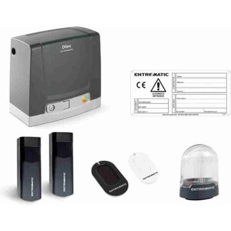 TORANA DITEC - código DITION4L ION4 - Set completo 24 Vdc para cancelas de hasta 400 kg con radio 433 MHz