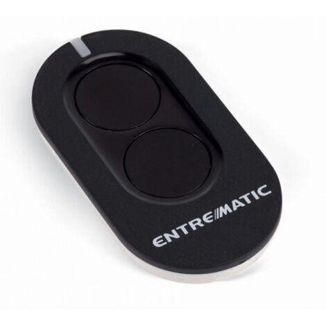 Ditec – Télécommande 4 canaux 433.92 MHz – Émetteur mural pour motorisations – Fonctionne avec piles CR2032 – Prise en main ergonomique