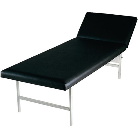 Divan de repos ASR A4.2 env. L2000xl.700xH500 mm tube d'acier, revêtement noir SöhNGEN