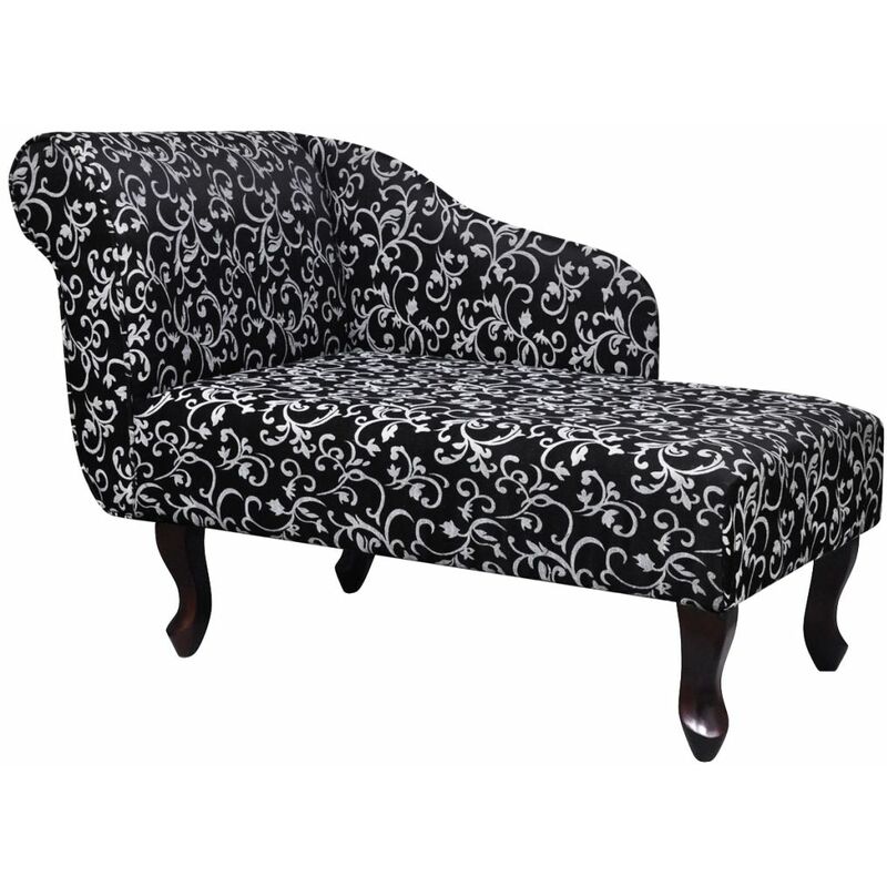 

Divan de tela blanca y negra