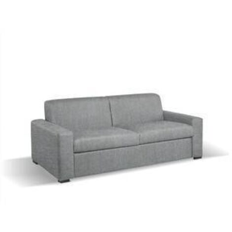 DIVANO 3 POSTI LETTO ESTRAIBILE FLASH GRIGIO