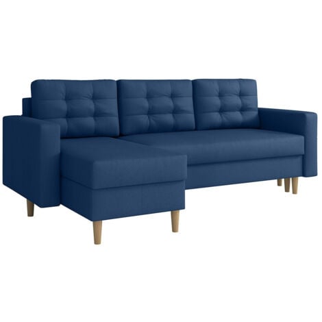 Divano angolare Columbus 108, Kronos 09, Con, 220x135x88cm, 0