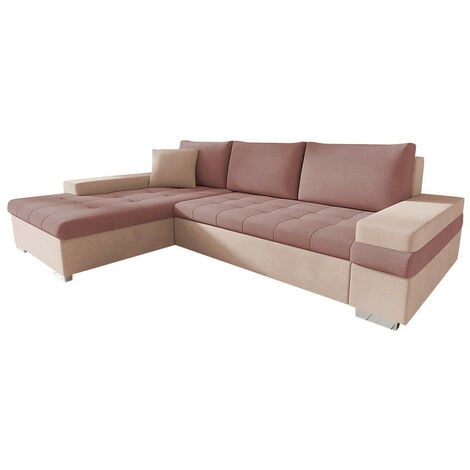 Divano angolare Comfivo 121, Uttario Velvet 2956 + Uttario Velvet 2955, Con, 274x182x83cm, 0