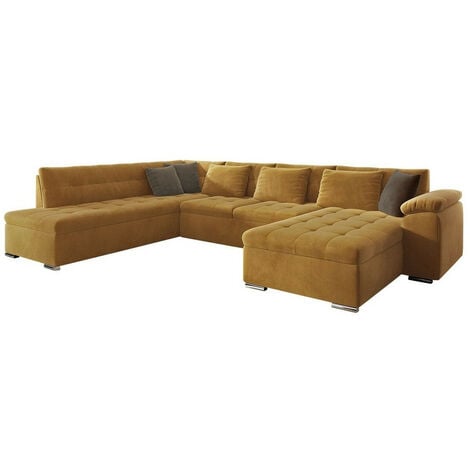 Divano angolare Comfivo 128, Destra, Con, Senza, 348x205x76cm, 0