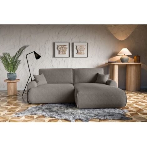 Divano angolare destra con funzione letto Noboo destro del produttore grey