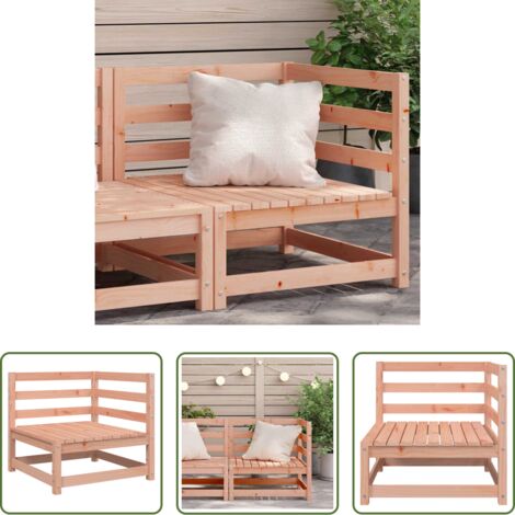 Divano angolare -  Divano Angolare da Giardino 70x70x67 cm Legno Massello Douglas