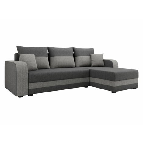 Divano angolare Memphis 112, Lux 6 + Lux 5, Con, 237x139x84cm, 0