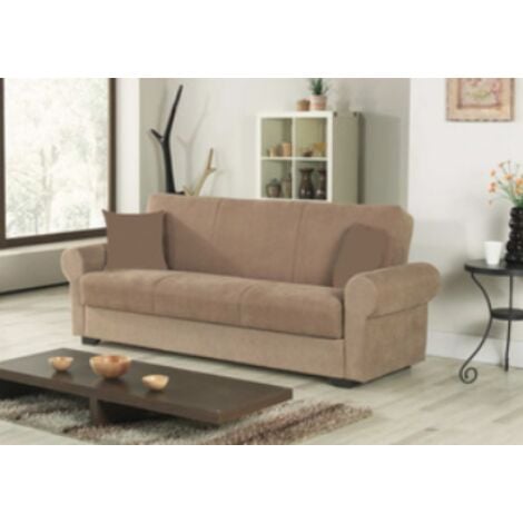 DIVANO DIVANOLETTO PRONTOLETTO FIRENZE CM. 225x86x88H CON CONTENITORE