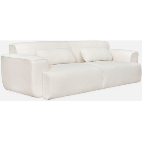 Divano in bouclé, 3 posti