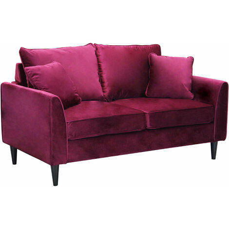 Divano in velluto 2 posti per salotto soogiorno sala d'attesa 152x81x89 h