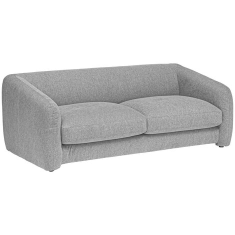 Divano letto a 3 posti guppy grigio mouse - Atmosphera créateur d'intérieur