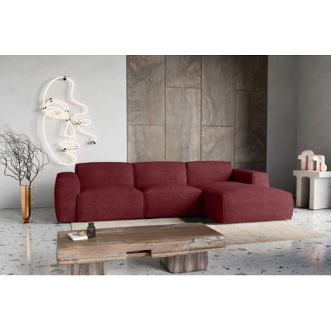 Divano letto angolare destro con vano contenitore Hudson in chiaretto del produttore - VINOTTI