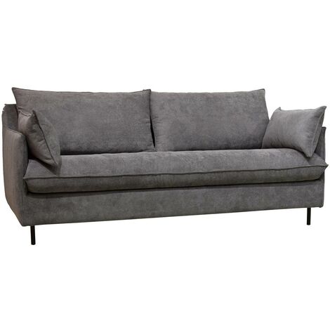 Divano letto grigio maple a 3 posti - Atmosphera créateur d'intérieur