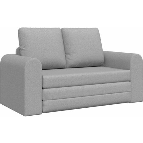 Divano letto Grigio nuvola 148 x 71 x 83 cm Tessuto vidaXL